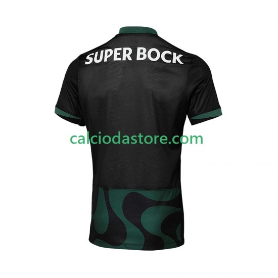 Maglia Sporting CP Gara Away Gara Quarto Uomo 2025-2026 MC