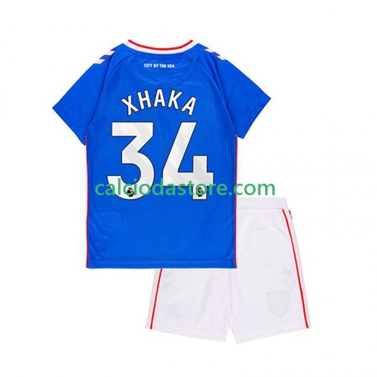Maglia Sunderland Granit Xhaka 34 Gara Away Completo Bambino 2-13 Anni 2025-2026 MC