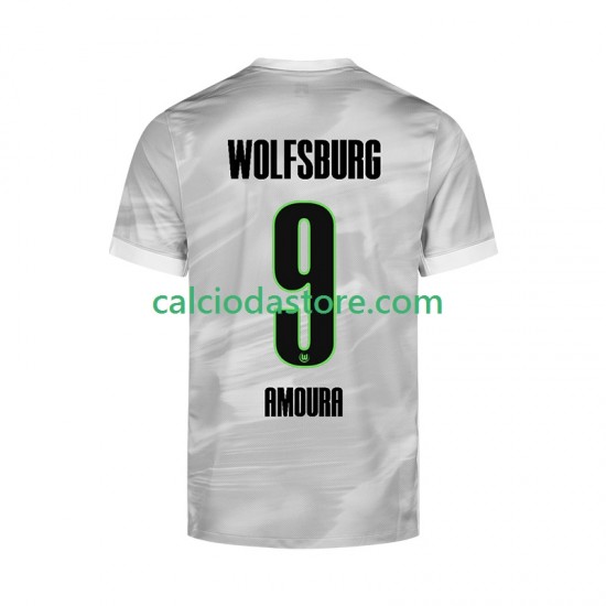 Maglia VfL Wolfsburg Mohamed Amoura 9 Gara Away Uomo 2025-2026 MC