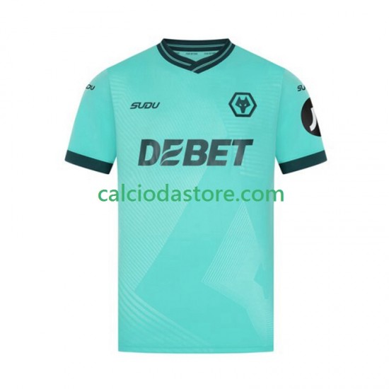 Maglia Wolverhampton Wanderers Gara Away Uomo 2025-2026 MC