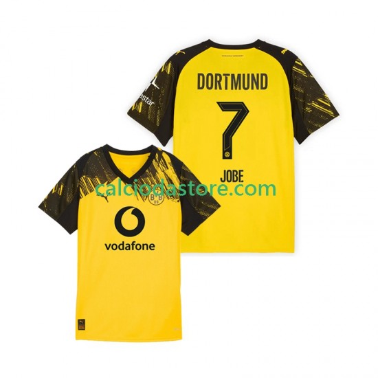 Maglia Borussia Dortmund Jobe Bellingham 7 Gara Home Uomo 2025-2026 MC